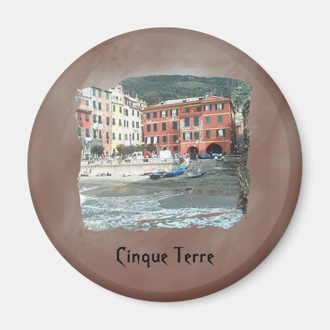 Imán Cinque Terre - Vernazza (Frente)