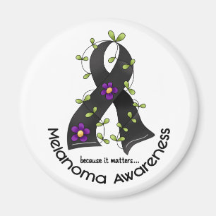 Imán CINTA 1 de la FLOR del melanoma