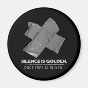 Imán cinta aislante - la palabra es plata y el silencio