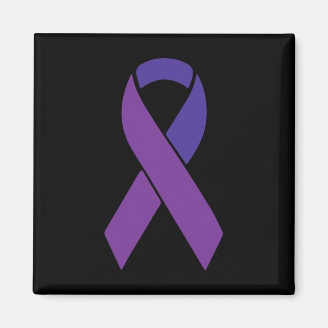 Imán Cinta Alzheimerheimer Awareness Support Survivo (Frente)