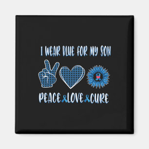Imán Cinta Azul A Mi Hijo Noviembre Conciencia Sobre La