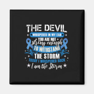 Imán Cinta azul _ Cáncer de colon colorrectal colorrect