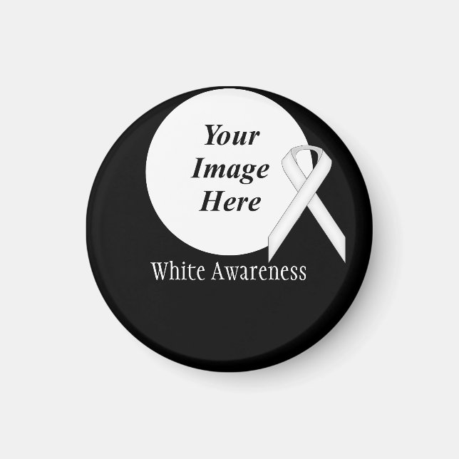 Imán Cinta blanca estándar de Kenneth Yoncich (Frente)