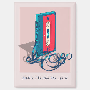 Imán Cinta Cassette de la época de los años 90