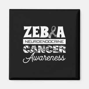 Imán Cinta Cinta Cinta de Cáncer Neuroendocrino Cebra C