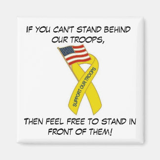 Imán Cinta de apoyo amarilla..