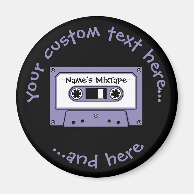 Imán Cinta de audio (Frente)