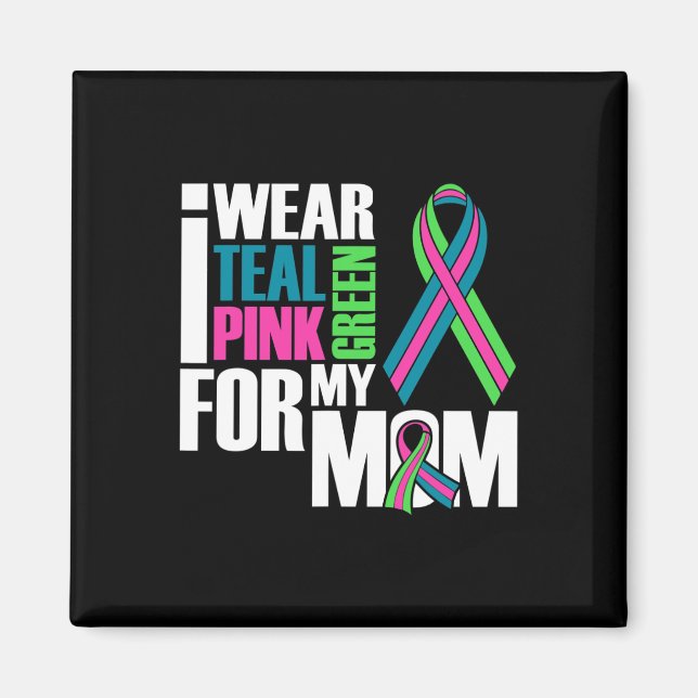 Imán Cinta de Cáncer de Mama para la Conciencia del Cán (Frente)