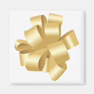 Imán Cinta de cinta de oro decorativa