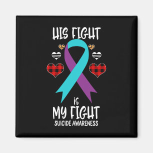 Imán Cinta de Conciencia Suicida Su Lucha Es Mi Guerra 