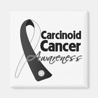 Imán Cinta de Concienciación sobre el Cáncer de Carcino