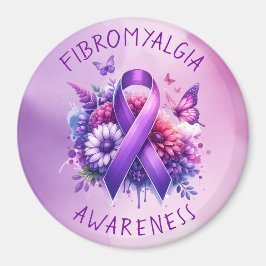 Imán Cinta de Concienciación sobre Fibromialgia