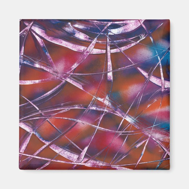 Imán Cinta de contraste colorida (Frente)