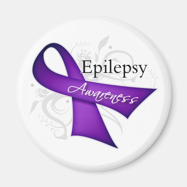 Imán Cinta de desplazamiento - Conciencia de la epileps (Frente)