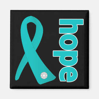 Imán Cinta de Esperanza del Cáncer de Ovario