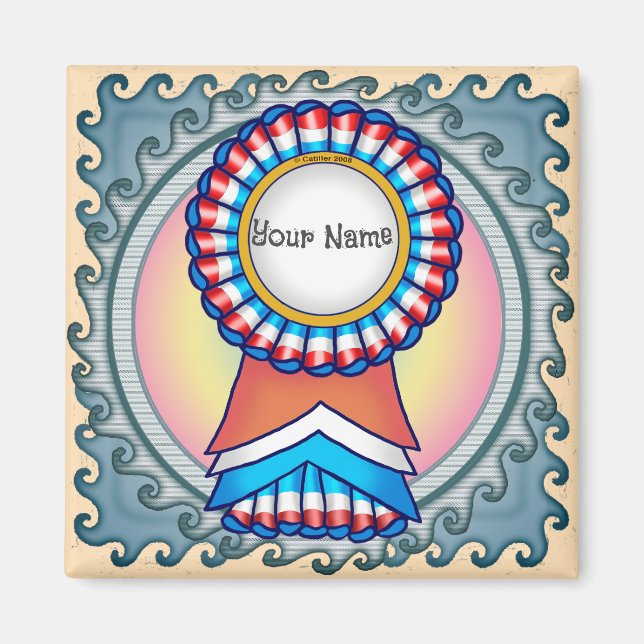 Imán Cinta de la campaña electoral (Frente)