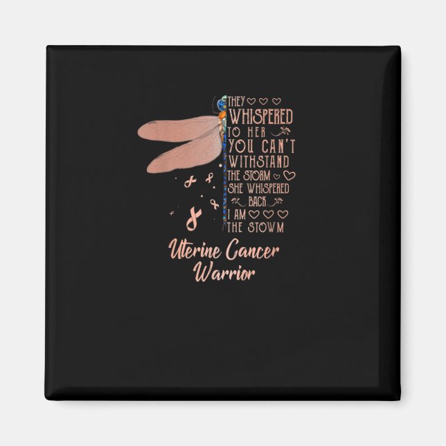 Imán Cinta de la libélula para la toma de conciencia so (Frente)