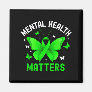 Imán Cinta de mariposa de concienciación sobre salud me