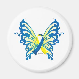 Imán Cinta de mariposa de Síndrome de Down