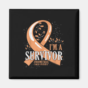 Imán Cinta de melocotón superviviente de cáncer de cánc