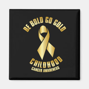 Imán Cinta de oro para la concienciación sobre el cánce