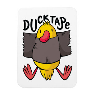Imán Cinta de Pato Divertida