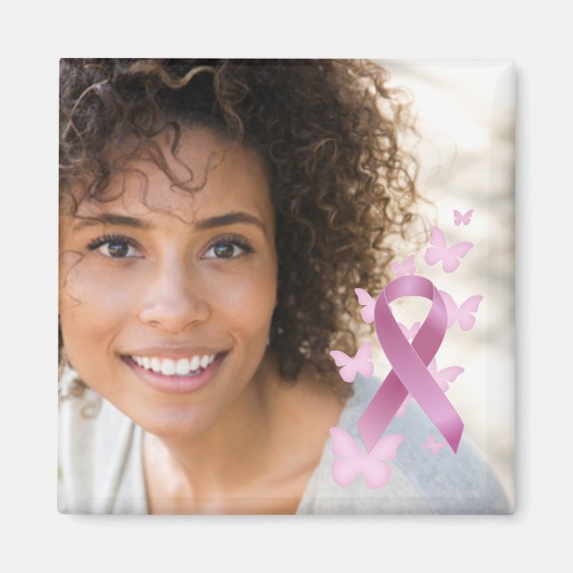Imán Cinta de prevención del cáncer de mama Foto Keepsa (Frente)