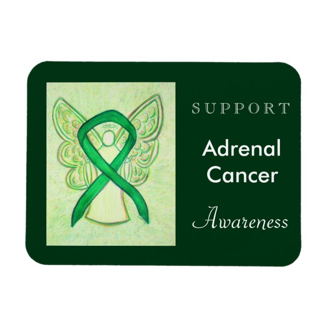 Imán Cinta de sensibilización sobre el cáncer auricular (Horizontal)