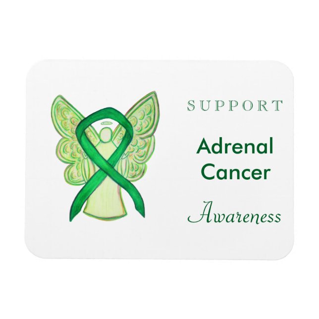 Imán Cinta de sensibilización sobre el cáncer auricular (Horizontal)