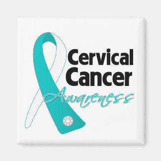 Imán Cinta de sensibilización sobre el cáncer de cuello