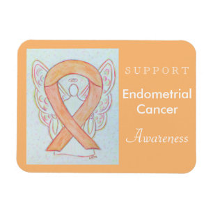 Imán Cinta de sensibilización sobre el cáncer endometri