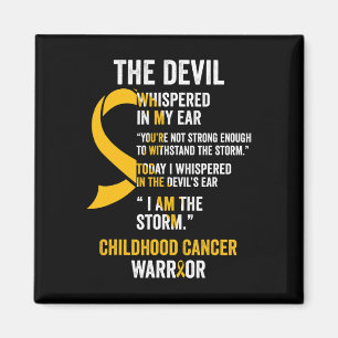 Imán Cinta de sensibilización sobre el cáncer infantil 