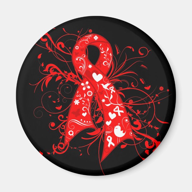 Imán Cinta de Swirls Floral MDS (Frente)