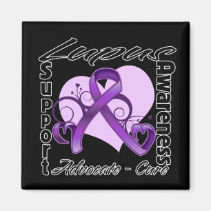 Imán Cinta del corazón - conciencia del lupus