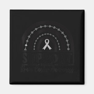 Imán Cinta gris para la sensibilización sobre el cáncer