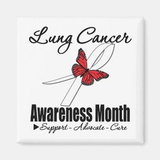 Imán Cinta mariposa - Mes de Conciencia sobre el Cáncer