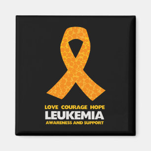 Imán Cinta Naranja de Conciencia sobre el Cáncer