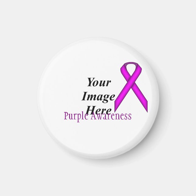 Imán Cinta Purple Standard de Kenneth Yoncich (Frente)