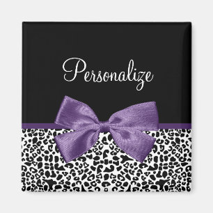 Imán Cinta púrpura con nombre de Bonito de impresión 