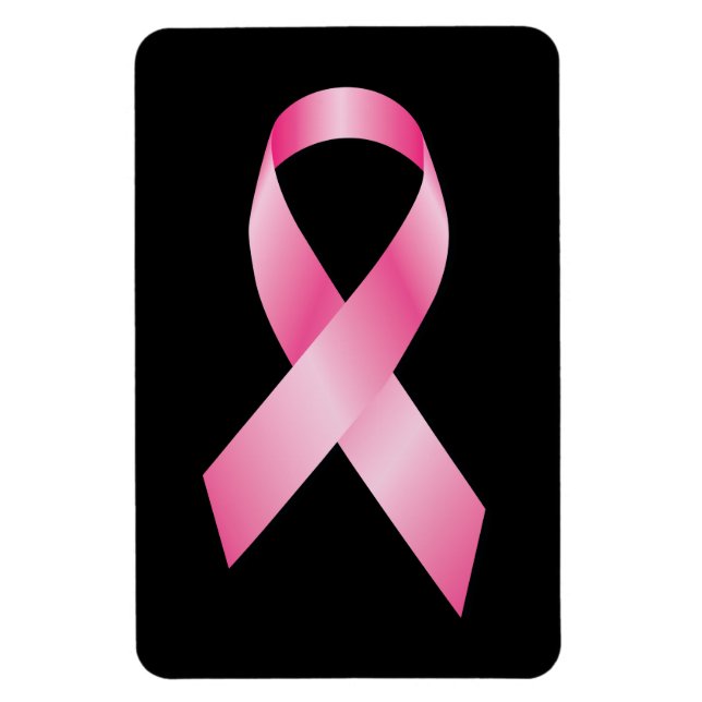 Imán Cinta rosa - Conciencia sobre el cáncer de mama (Vertical)