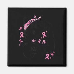 Imán Cinta rosa inquebrantable Concienciación sobre el 