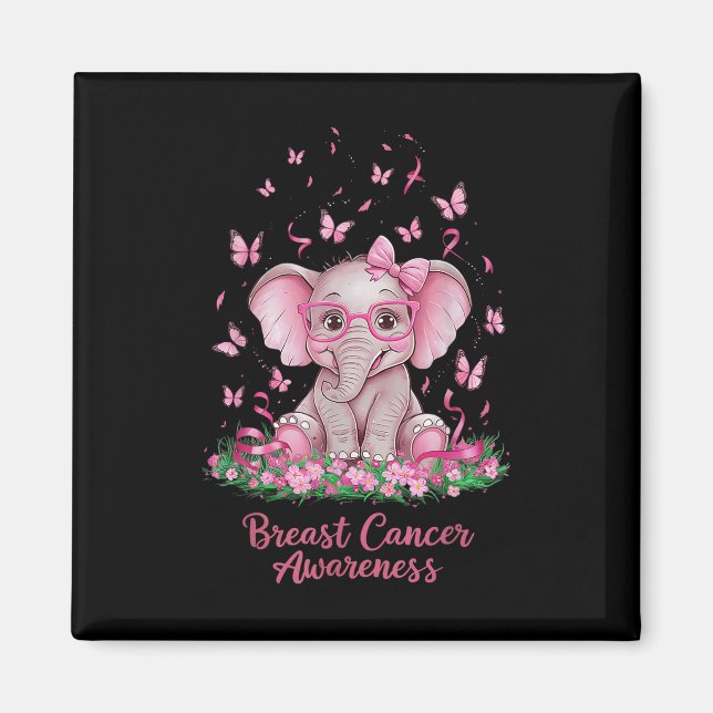 Imán Cinta rosa para la prevención del cáncer de mama E (Frente)