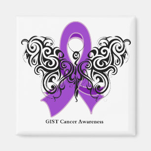 Imán Cinta tribal de la mariposa del cáncer del
