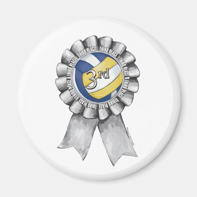 Imán Cintas de Voleibol 3ro (Frente)