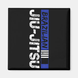 Imán Cinturón Azul de Jiu-Jitsu Brasileño BJJ Lucha MMA