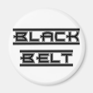 Imán Cinturón negro de artes marciales
