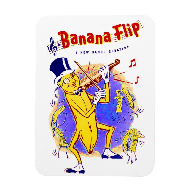 Imán circa 1950 Banana Flip sheet music cover (Vertical)