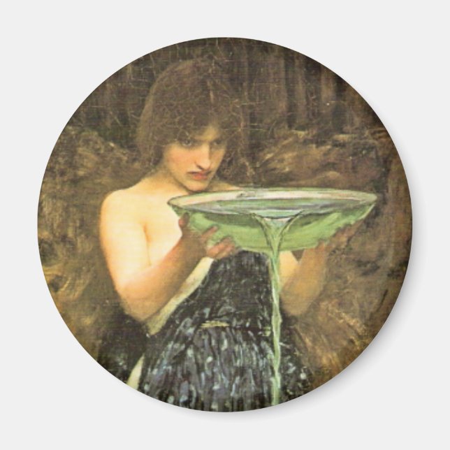 Imán Circe Invidiosa por John William Waterhouse (Frente)