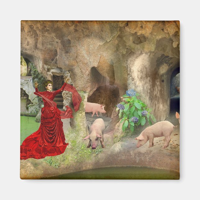 Imán Circe na Quinta da Regaleira (Frente)