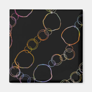 Imán Circle Chain Rainbow